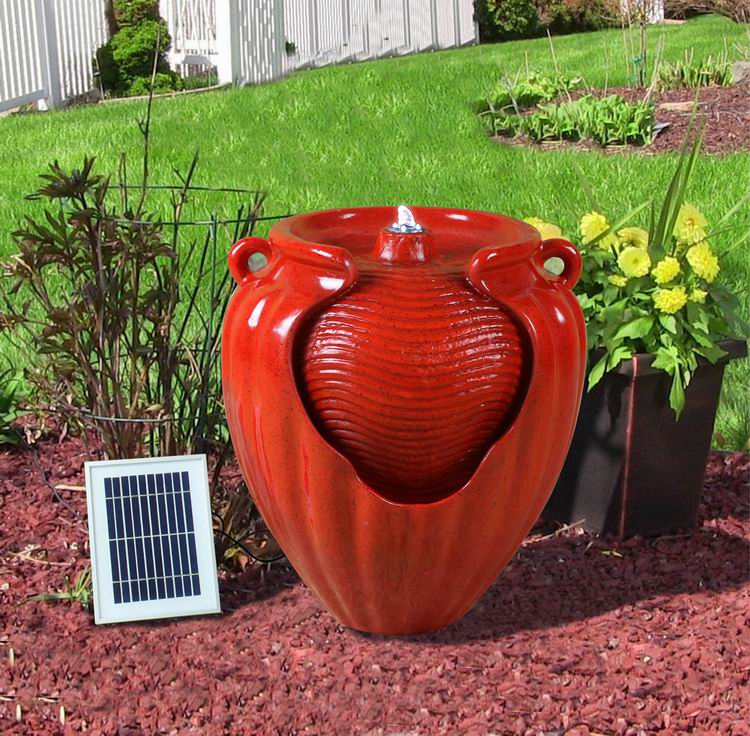 solar pot fountain 