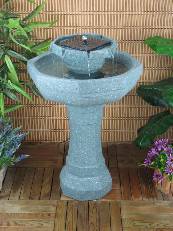 resin birdbath