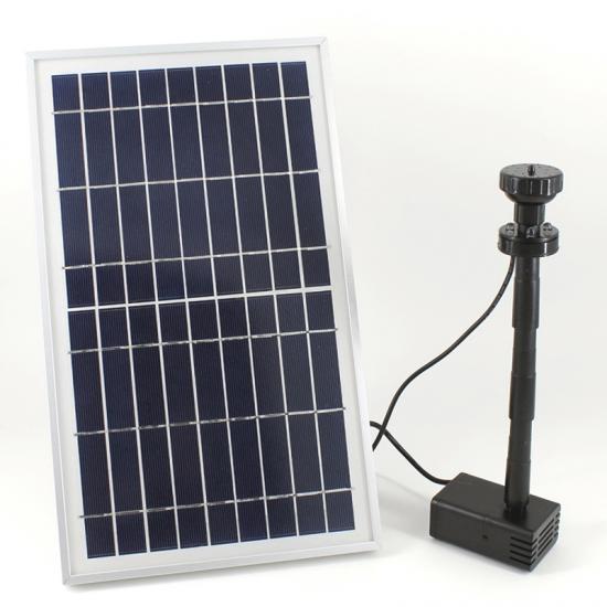 smart solar fountain